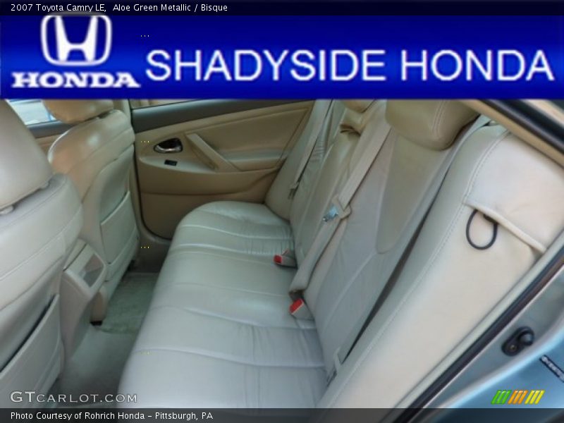 Aloe Green Metallic / Bisque 2007 Toyota Camry LE