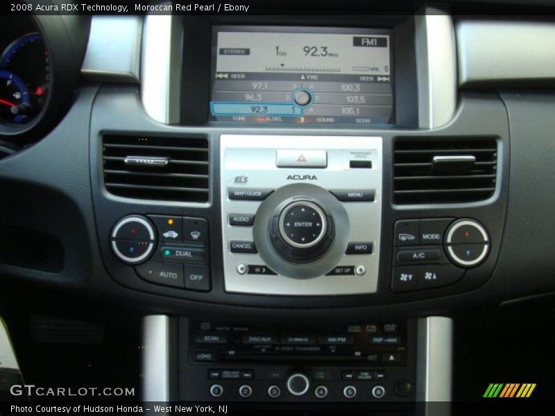 Moroccan Red Pearl / Ebony 2008 Acura RDX Technology