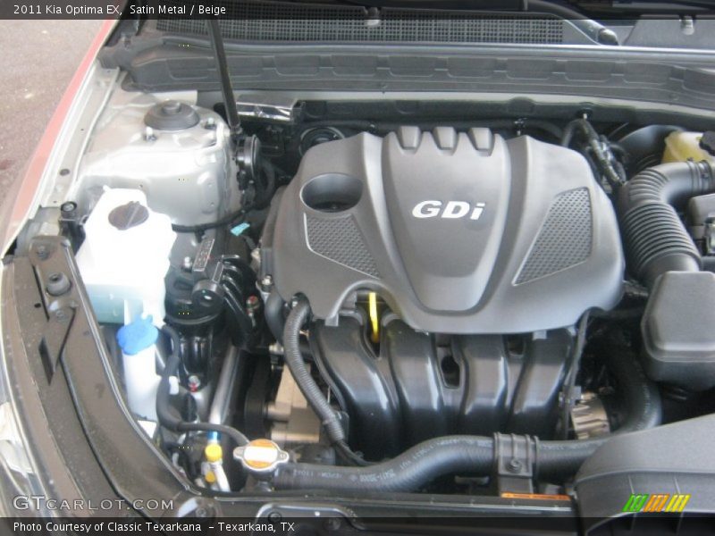 Satin Metal / Beige 2011 Kia Optima EX