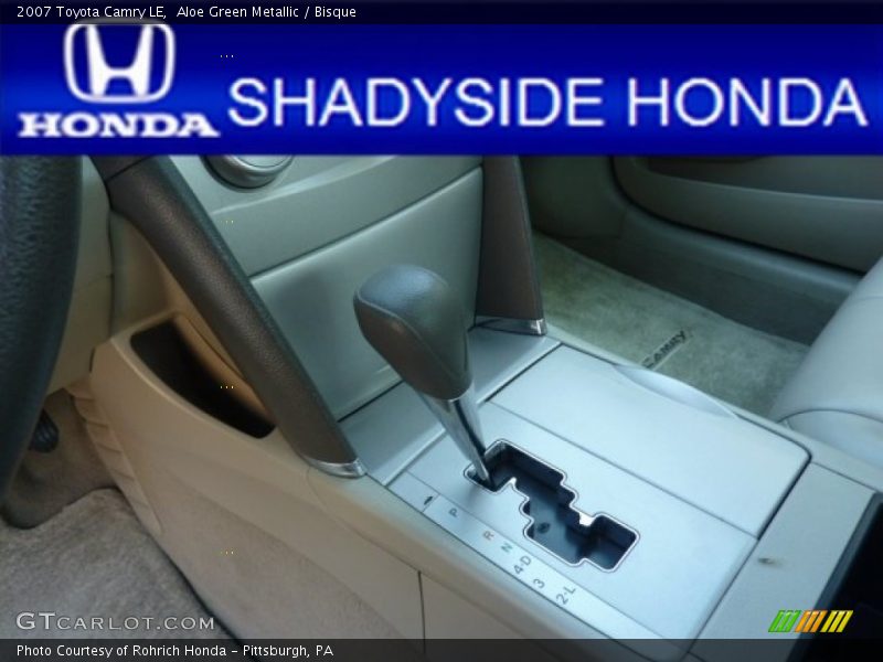 Aloe Green Metallic / Bisque 2007 Toyota Camry LE
