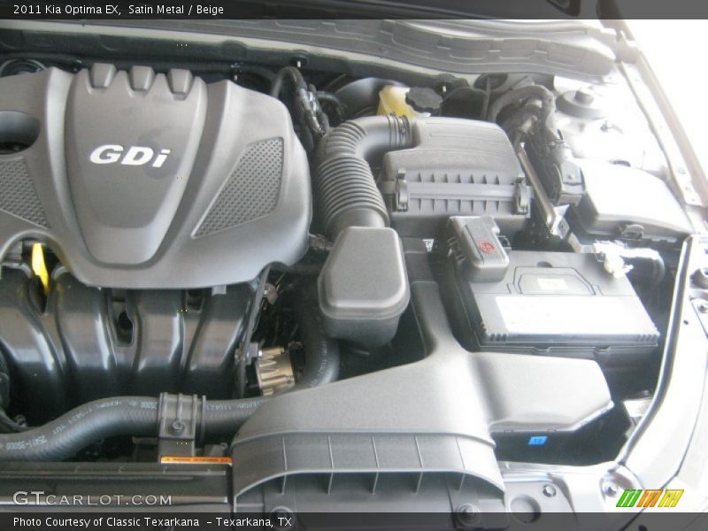 Satin Metal / Beige 2011 Kia Optima EX