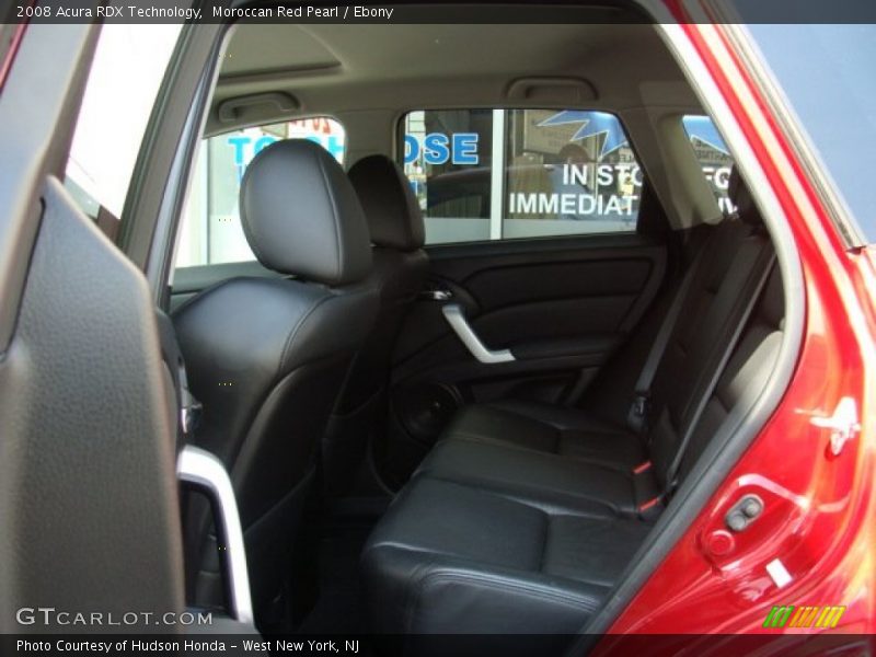 Moroccan Red Pearl / Ebony 2008 Acura RDX Technology