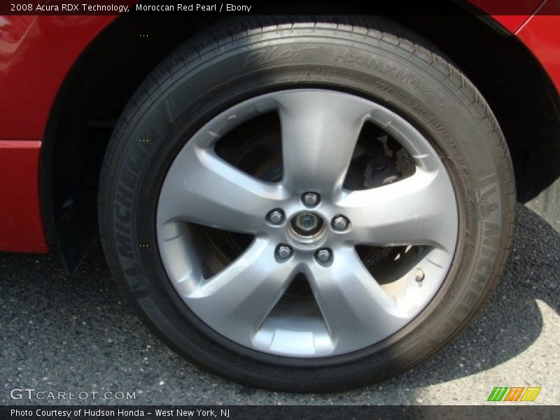 Moroccan Red Pearl / Ebony 2008 Acura RDX Technology