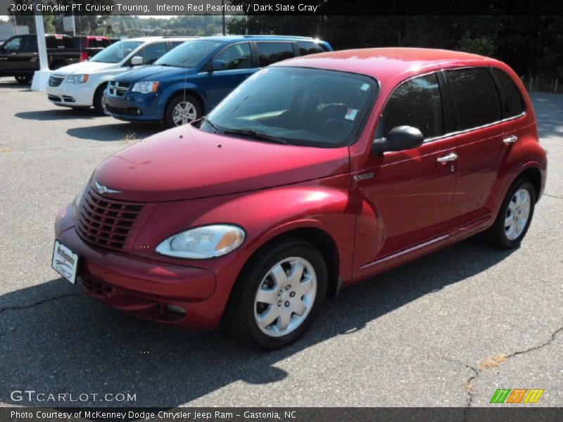 Inferno Red Pearlcoat / Dark Slate Gray 2004 Chrysler PT Cruiser Touring