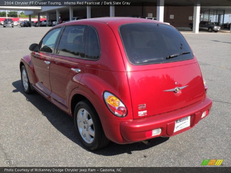 Inferno Red Pearlcoat / Dark Slate Gray 2004 Chrysler PT Cruiser Touring