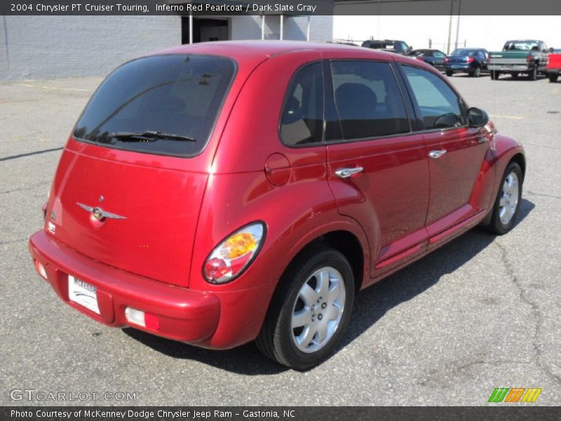 Inferno Red Pearlcoat / Dark Slate Gray 2004 Chrysler PT Cruiser Touring