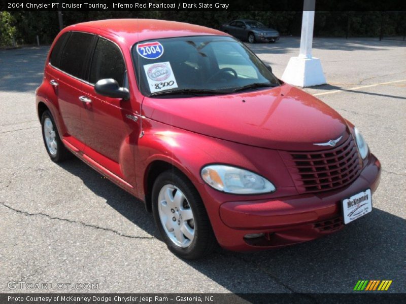 Inferno Red Pearlcoat / Dark Slate Gray 2004 Chrysler PT Cruiser Touring