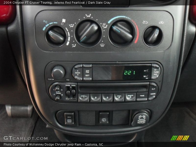 Inferno Red Pearlcoat / Dark Slate Gray 2004 Chrysler PT Cruiser Touring