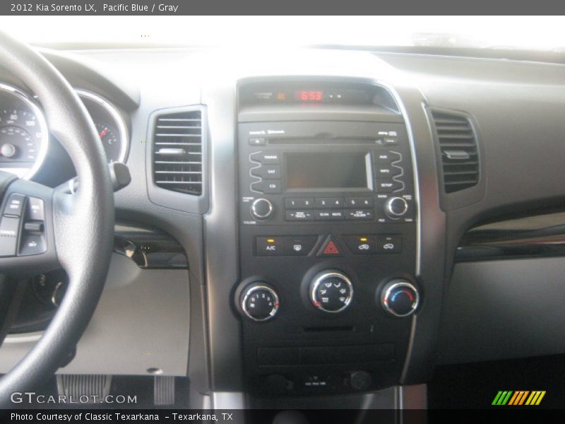 Pacific Blue / Gray 2012 Kia Sorento LX