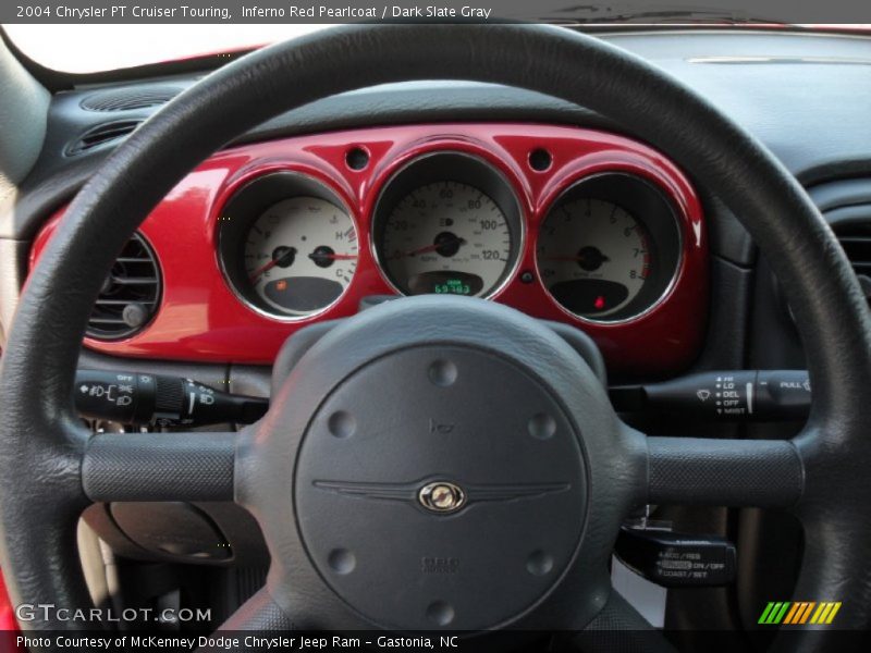 Inferno Red Pearlcoat / Dark Slate Gray 2004 Chrysler PT Cruiser Touring