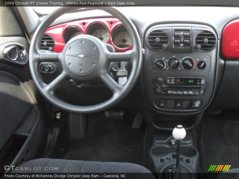 Inferno Red Pearlcoat / Dark Slate Gray 2004 Chrysler PT Cruiser Touring