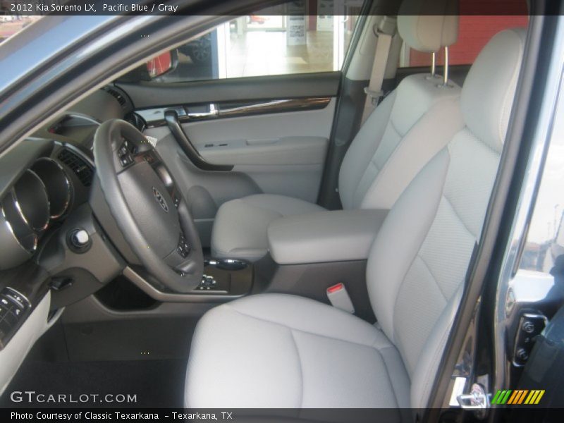 Pacific Blue / Gray 2012 Kia Sorento LX