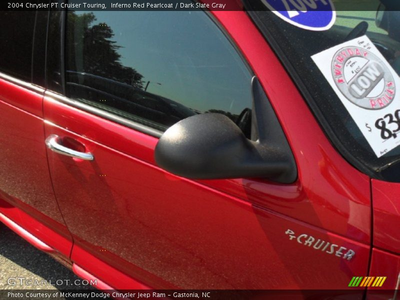 Inferno Red Pearlcoat / Dark Slate Gray 2004 Chrysler PT Cruiser Touring