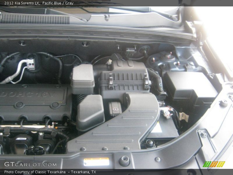 Pacific Blue / Gray 2012 Kia Sorento LX