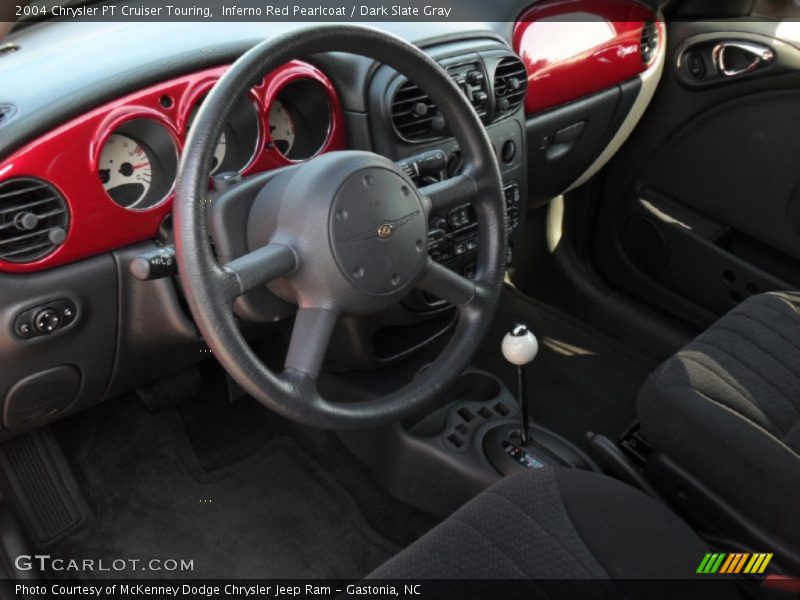 Inferno Red Pearlcoat / Dark Slate Gray 2004 Chrysler PT Cruiser Touring