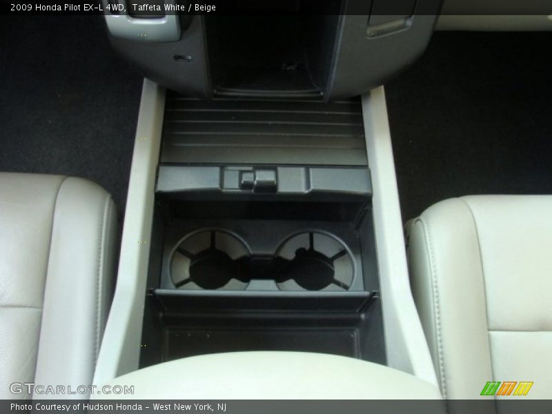 Taffeta White / Beige 2009 Honda Pilot EX-L 4WD
