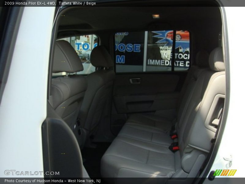 Taffeta White / Beige 2009 Honda Pilot EX-L 4WD
