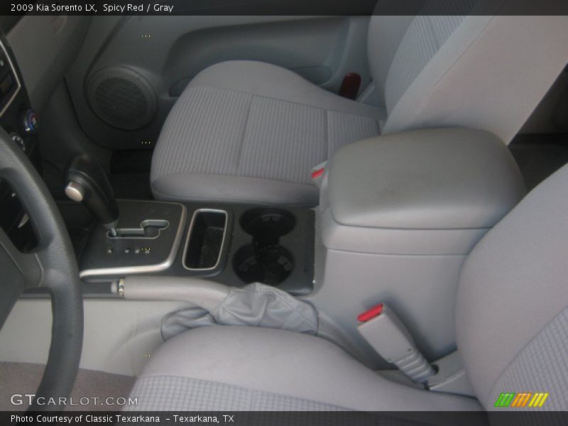 Spicy Red / Gray 2009 Kia Sorento LX