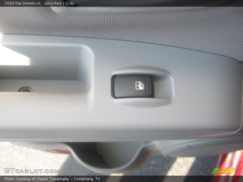 Spicy Red / Gray 2009 Kia Sorento LX