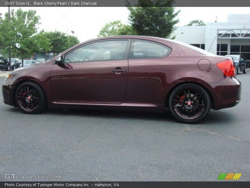 Black Cherry Pearl / Dark Charcoal 2007 Scion tC