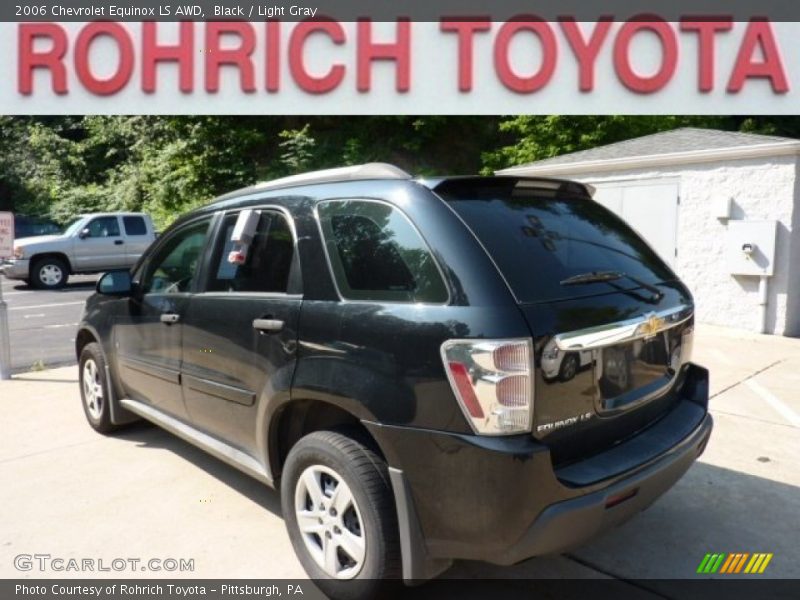 Black / Light Gray 2006 Chevrolet Equinox LS AWD