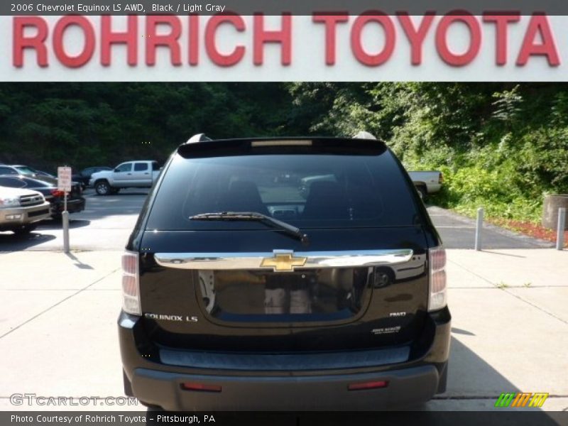 Black / Light Gray 2006 Chevrolet Equinox LS AWD