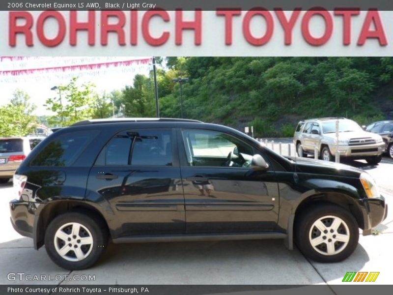 Black / Light Gray 2006 Chevrolet Equinox LS AWD