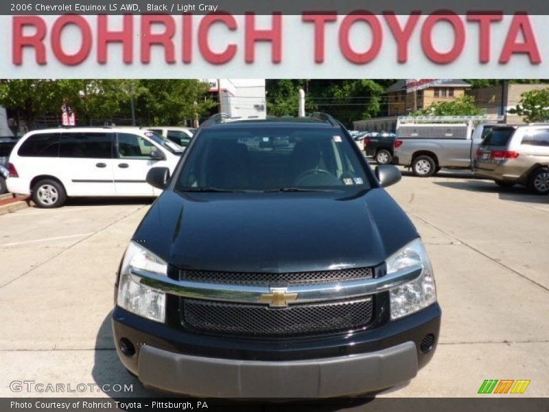 Black / Light Gray 2006 Chevrolet Equinox LS AWD