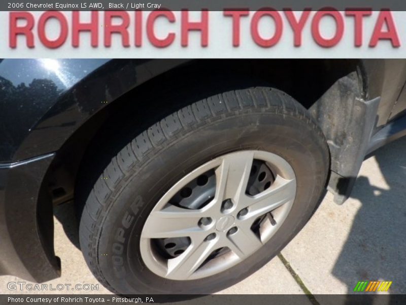 Black / Light Gray 2006 Chevrolet Equinox LS AWD