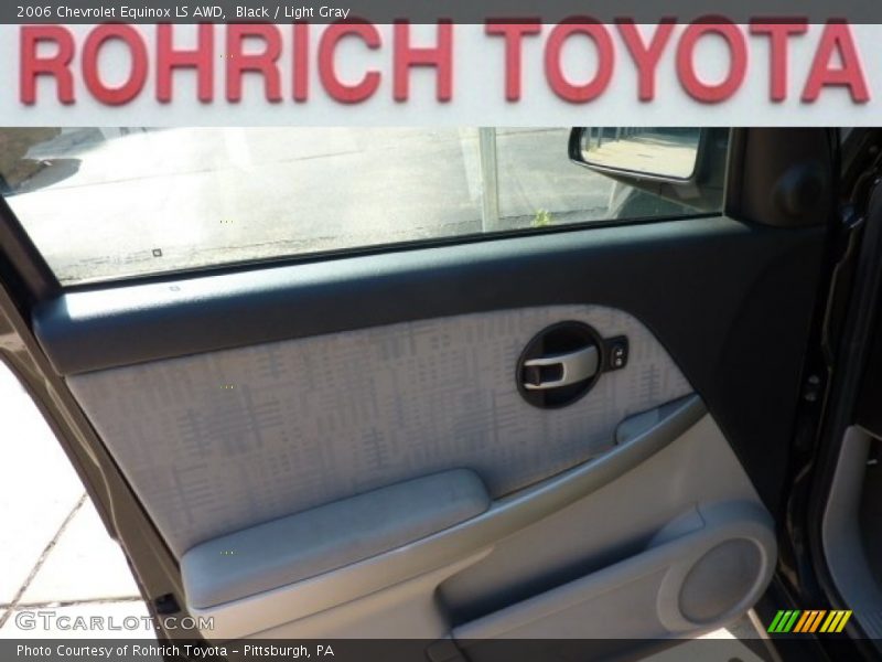 Black / Light Gray 2006 Chevrolet Equinox LS AWD