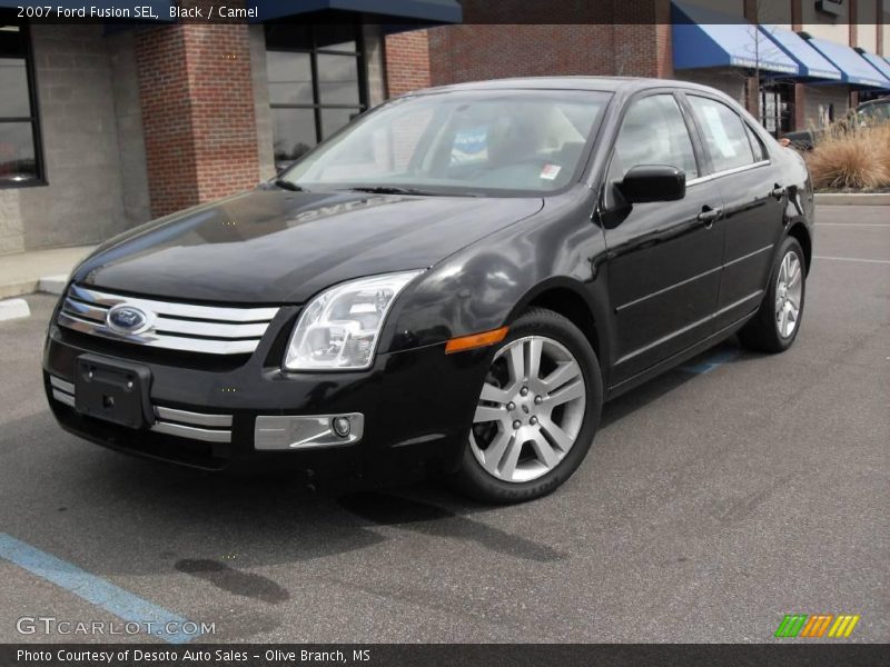 Black / Camel 2007 Ford Fusion SEL