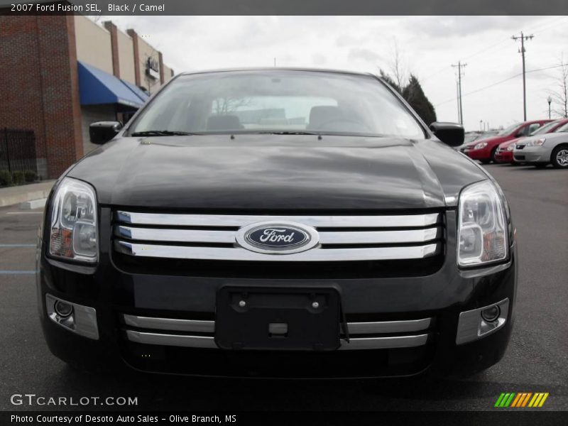 Black / Camel 2007 Ford Fusion SEL