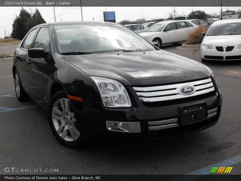 Black / Camel 2007 Ford Fusion SEL