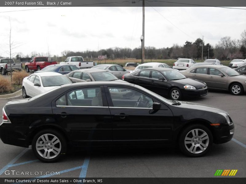 Black / Camel 2007 Ford Fusion SEL