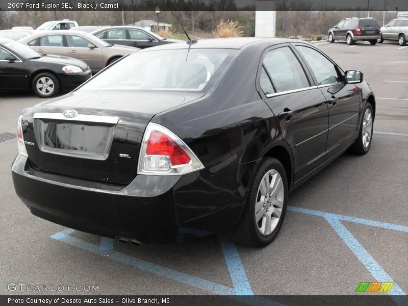 Black / Camel 2007 Ford Fusion SEL
