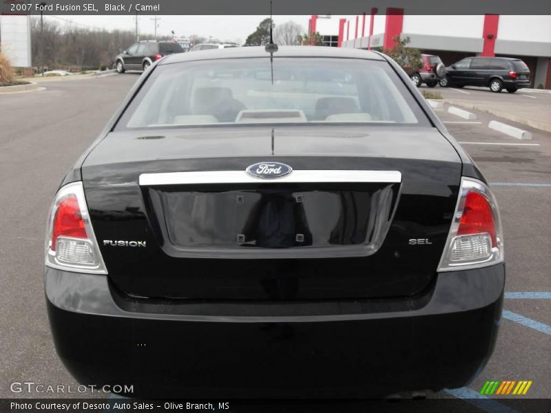 Black / Camel 2007 Ford Fusion SEL