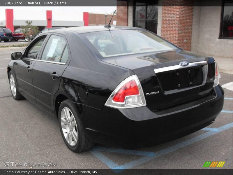 Black / Camel 2007 Ford Fusion SEL