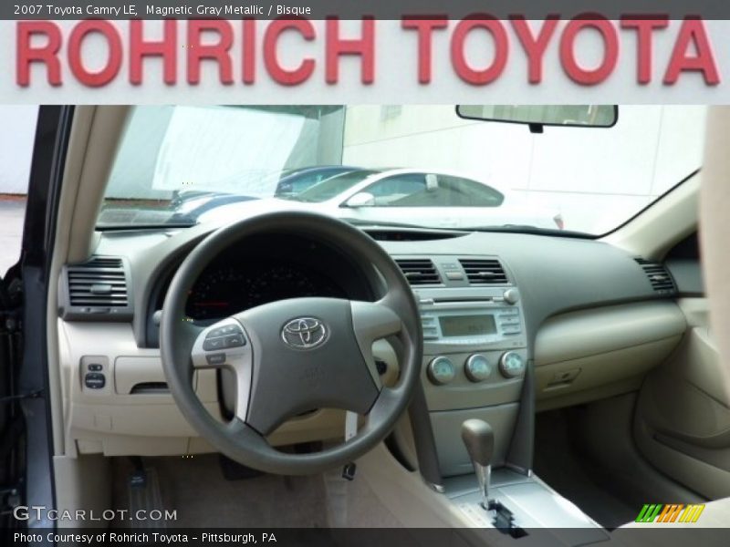 Magnetic Gray Metallic / Bisque 2007 Toyota Camry LE