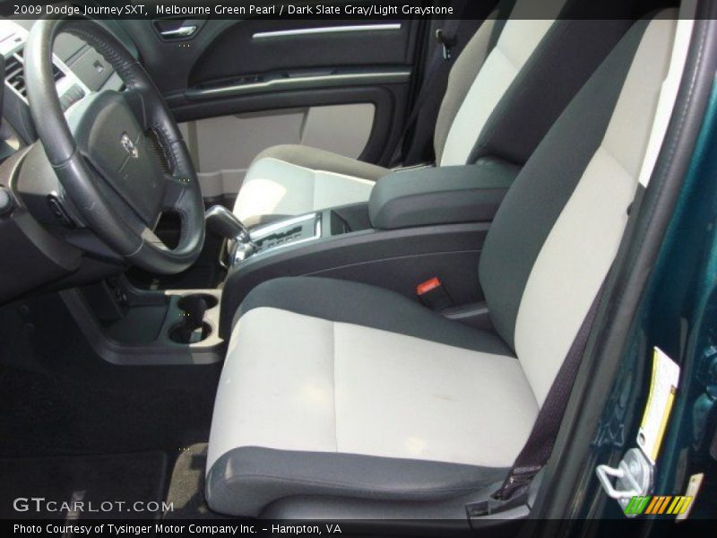Melbourne Green Pearl / Dark Slate Gray/Light Graystone 2009 Dodge Journey SXT