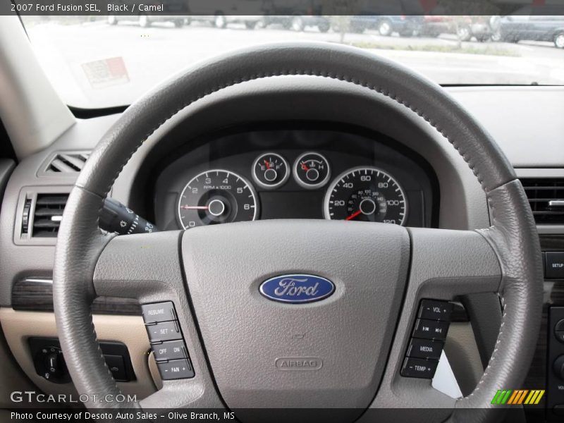 Black / Camel 2007 Ford Fusion SEL