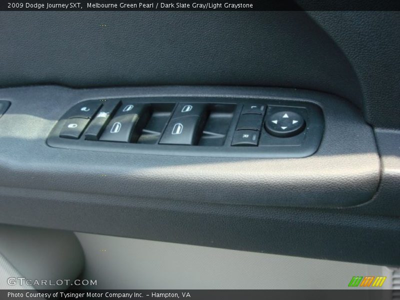 Melbourne Green Pearl / Dark Slate Gray/Light Graystone 2009 Dodge Journey SXT