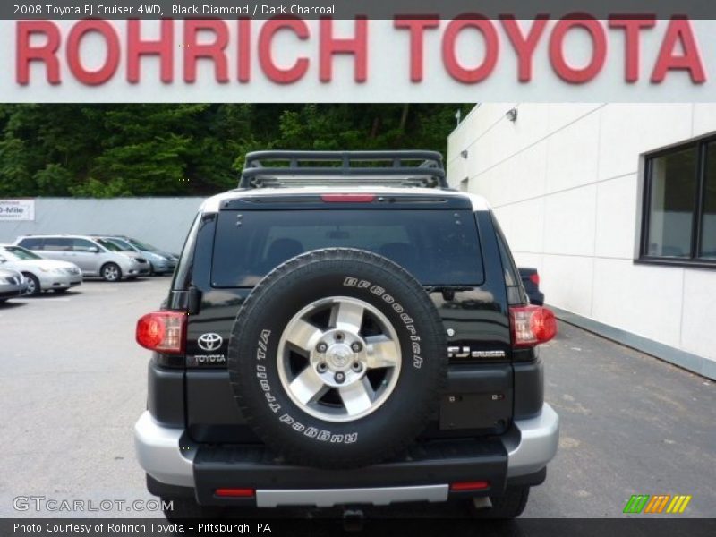 Black Diamond / Dark Charcoal 2008 Toyota FJ Cruiser 4WD