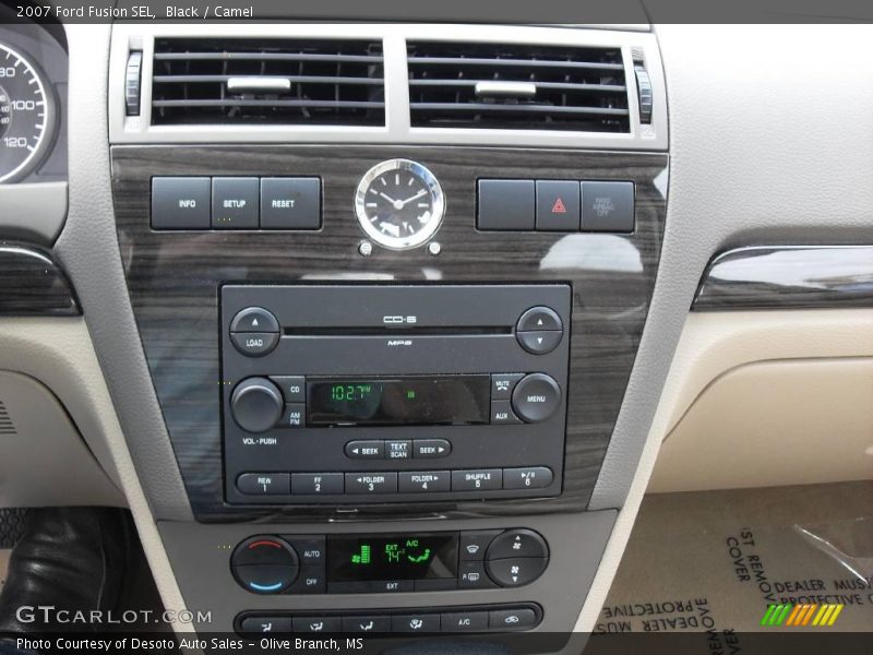 Black / Camel 2007 Ford Fusion SEL