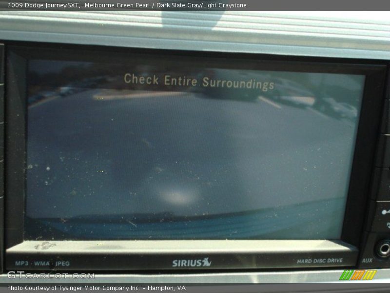 Melbourne Green Pearl / Dark Slate Gray/Light Graystone 2009 Dodge Journey SXT