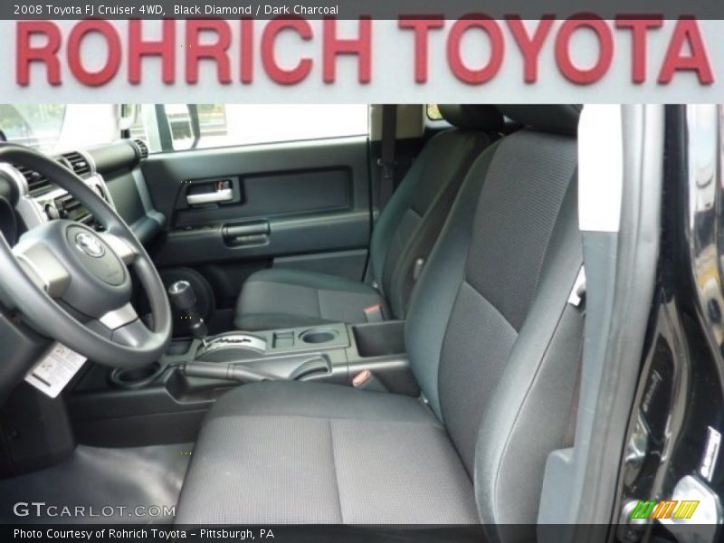 Black Diamond / Dark Charcoal 2008 Toyota FJ Cruiser 4WD