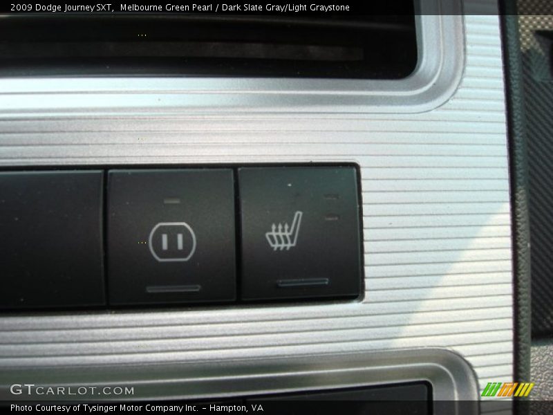 Melbourne Green Pearl / Dark Slate Gray/Light Graystone 2009 Dodge Journey SXT