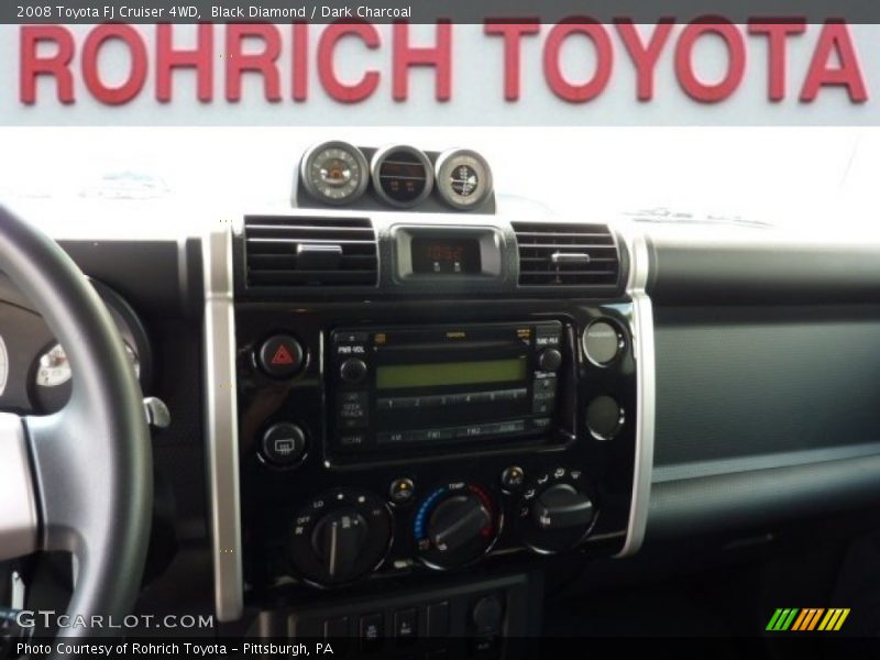 Black Diamond / Dark Charcoal 2008 Toyota FJ Cruiser 4WD