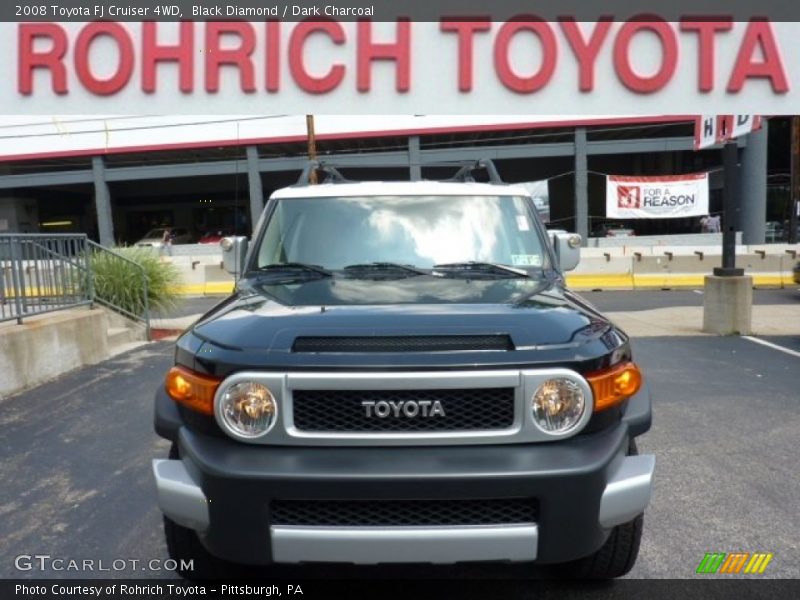 Black Diamond / Dark Charcoal 2008 Toyota FJ Cruiser 4WD