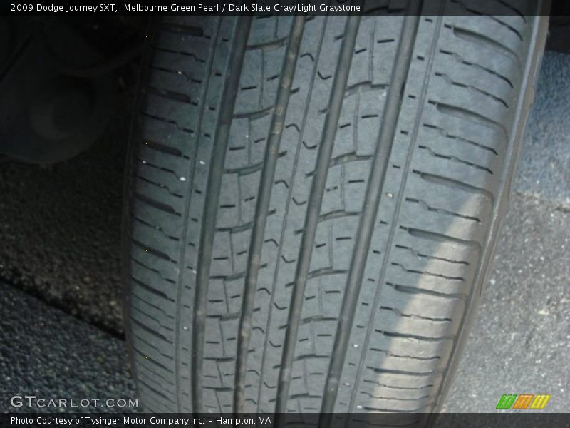 Melbourne Green Pearl / Dark Slate Gray/Light Graystone 2009 Dodge Journey SXT