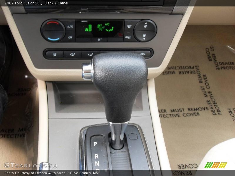 Black / Camel 2007 Ford Fusion SEL